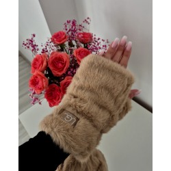 Rękawiczki z futerkiem...