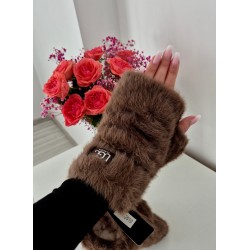 Rękawiczki z futerkiem...