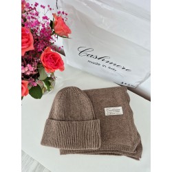 Komplet cashmere fango...