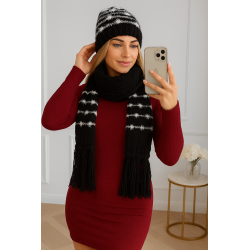 Komplet wełniany czapka i...