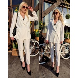 Garnitur damski biały...