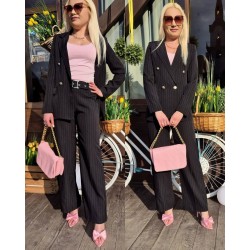 Garnitur damski czarny...