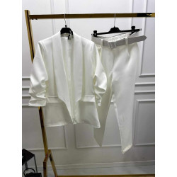 Komplet garnitur biały