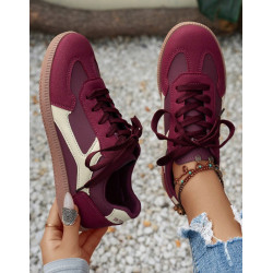 Buty sportowe bordowe