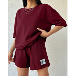 Bawełniany oversize komplet...